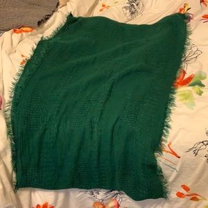 Emerald scarf